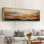 Grande impression sur toile encadrée, impression de paysage abstrait pour la décoration intérieure moderne-118736915-118736916