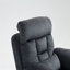 Fauteuil relevable électrique Old Age, canapé électrique plat en mousse haute densité, avec fonctions de chauffage et de massage, inclinable à 180 degrés, 2 porte-gobelets, 2 télécommandes, 4 moteurs