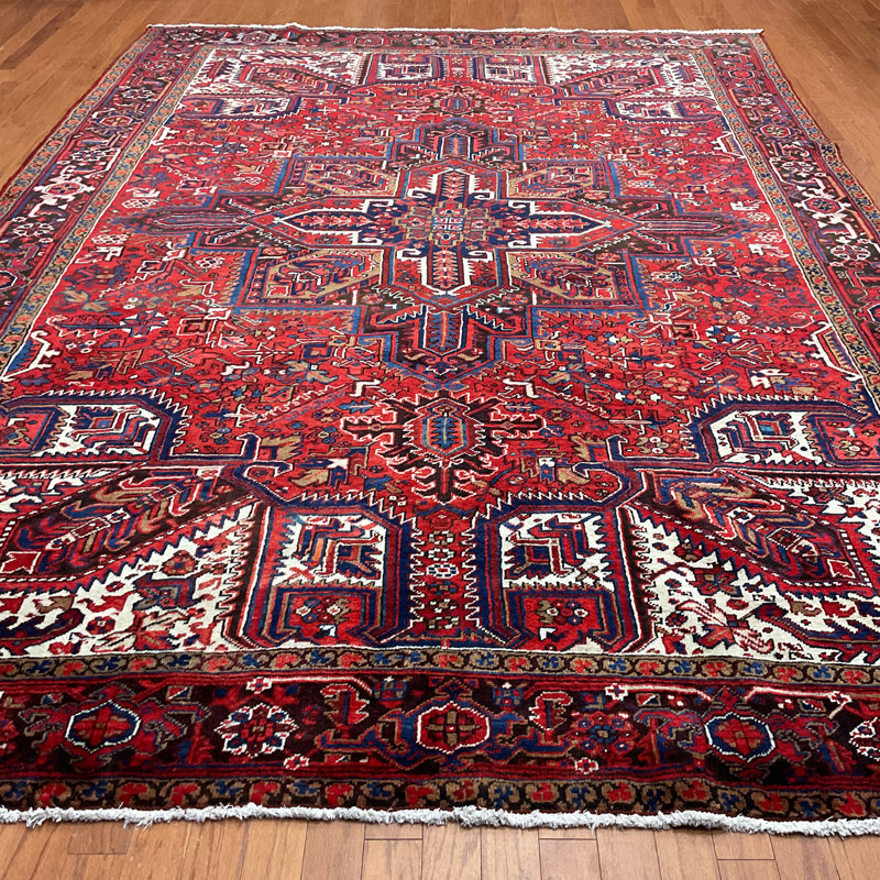 Tapis rectangulaire en laine