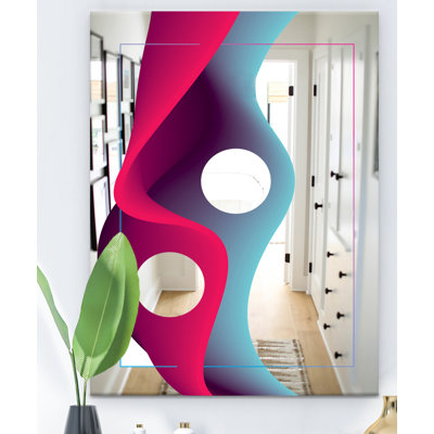 Miroir mural Nebulous Waves 10