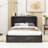Wooden Murphy Bed with Built-in Charging Station and Storage Drawers-684628725-684628722