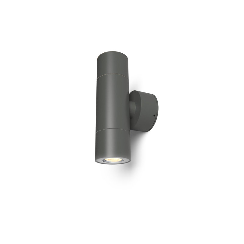  Outdoor Up Down Wall Light (Graphite) IP54 Rated Exterior Wall Lamp