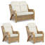 4 Piece Conservatory Sofa Set