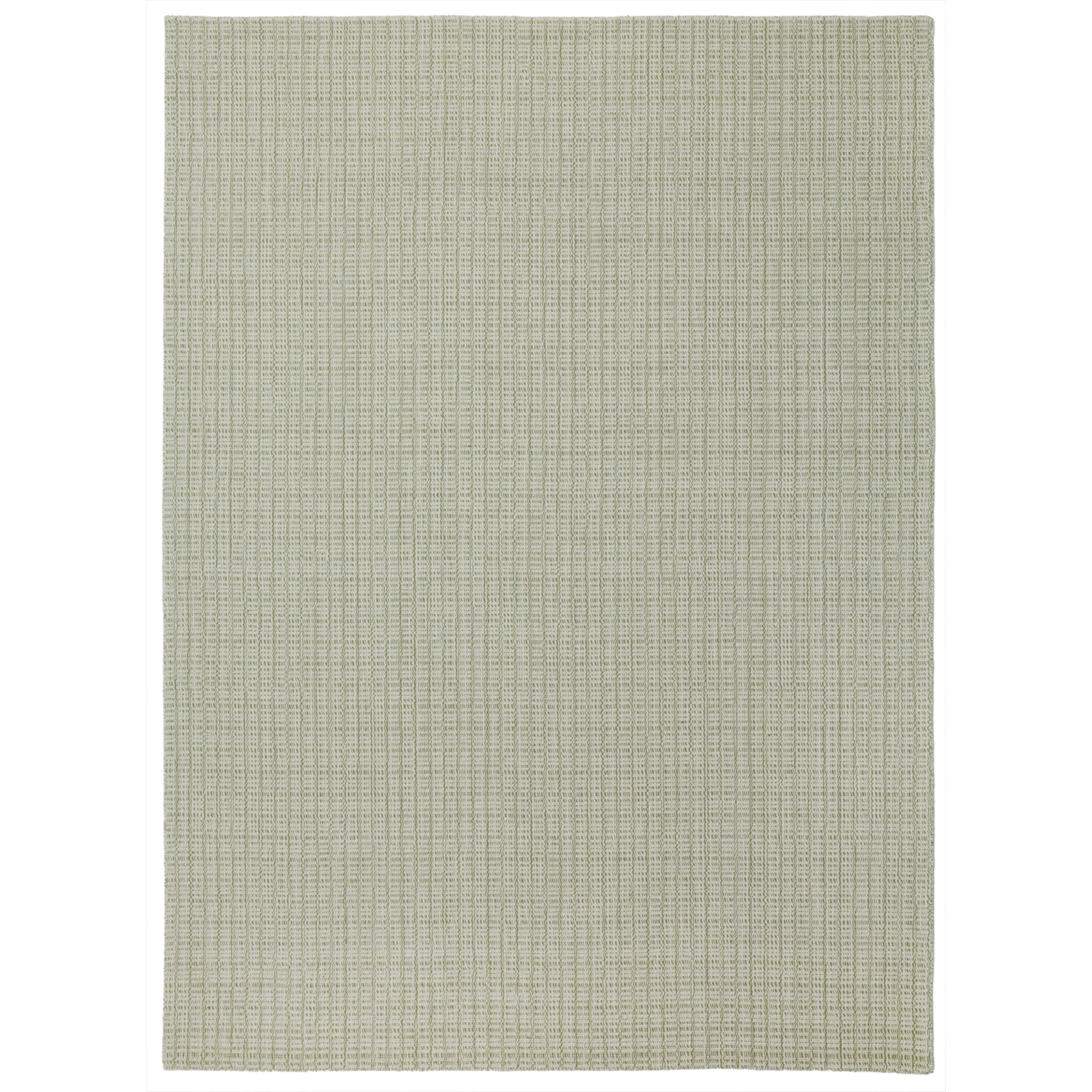 Kalise Hand-Tufted Wool Geometric Area Rug, Rectangle 5' x 8', Green