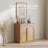 Sideboard Cabinet w/Wood Doors & Shelf, Camel-1570415655