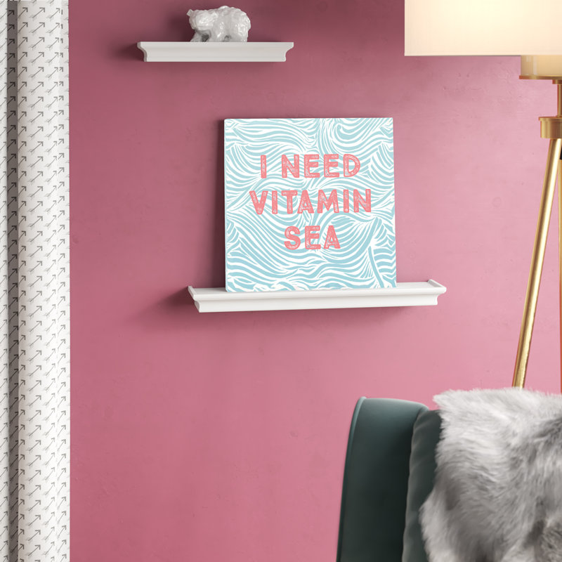 Art sur toile Aaron «I Need Vitamin Sea»