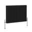 Dyson Horizontal Traditional Column Radiator Black-1028071011