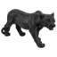 Statue panther noir occulte