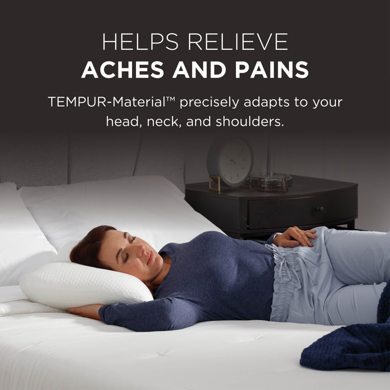 Tempur-Symphony Foam Plush Support Pillow, Single