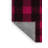 Machine Washable Checkered Red Area Rug-923494543