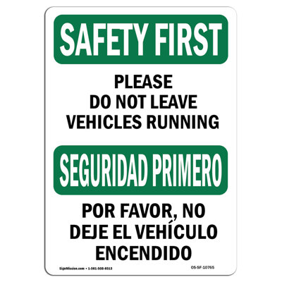«Safety First Sign»