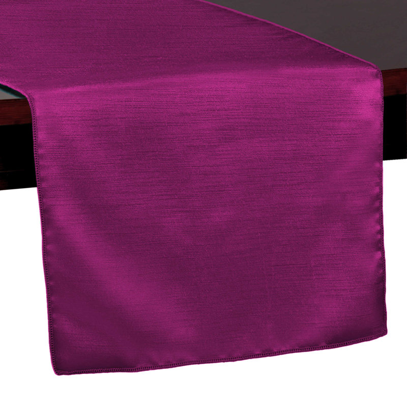 Majestic Table Runner, 3, Raspberry Red, 90" x 14"