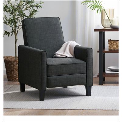 Fauteuil inclinable manuel en lin