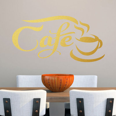 Food & Beverage Non-Wall Damaging Wall Decal