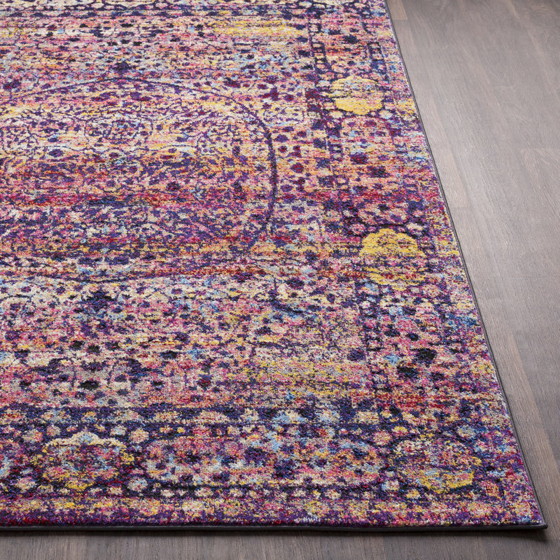 Sonlin Floral Indoor Rug, Runner 2'7" x 7'3"