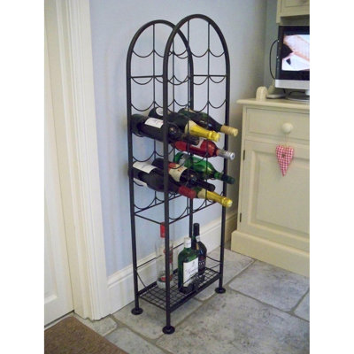 Gallimore Wine Bottle Rack in Black