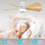 Ventilateur de plafond encastré à profil bas Depuley-985259572-985259575-985259568