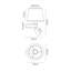 Kiro LED Wallchiere-33701980