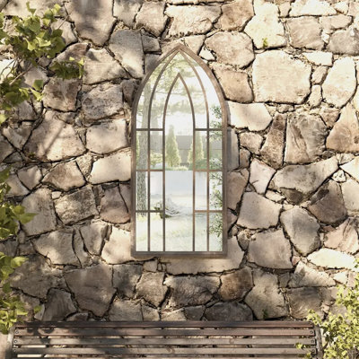 Morales Metal Flat Wall Mirror