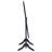 Dunne Black Cheval Mirror