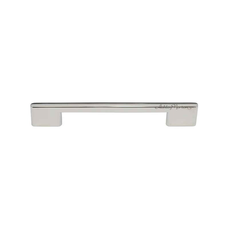 Linear 10" Center to Center Bar Pull, 6", Satin Nickel