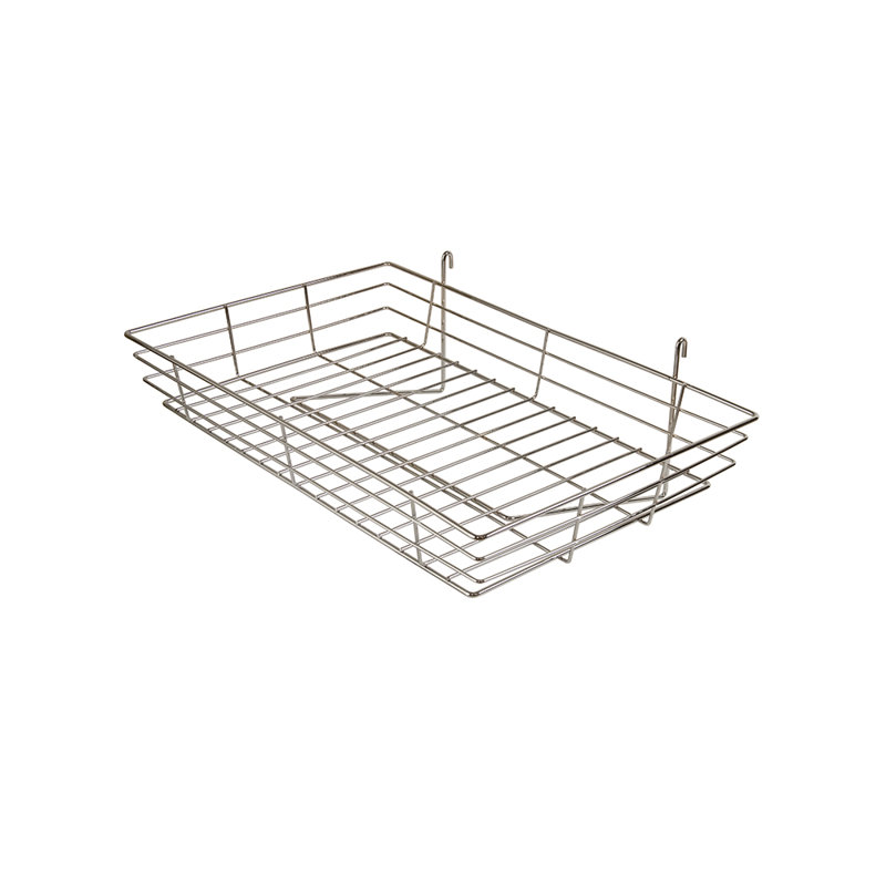 Metal Slatwall Bin