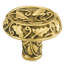 ROOKWOOD KNOB IN FLORENTINE PLATE-1311708564
