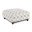 Canapé modulaire 100% polyester avec repose-pieds Fathia