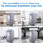 Grey Mini Plus Portable Steam - Home Spa Tent With Generator, Remote. Easy To Assemble. Rapidly Heat. . Waterproof & Insulating. Chair. 360 Flow. System. Enhance Skin Glow Gen, Foldable Seat. Simple
