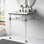 Pieds de lavabo console en laiton Kingston Templeton