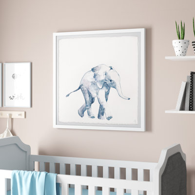 «Lemay Quiet Elephant», reproduction encadrée