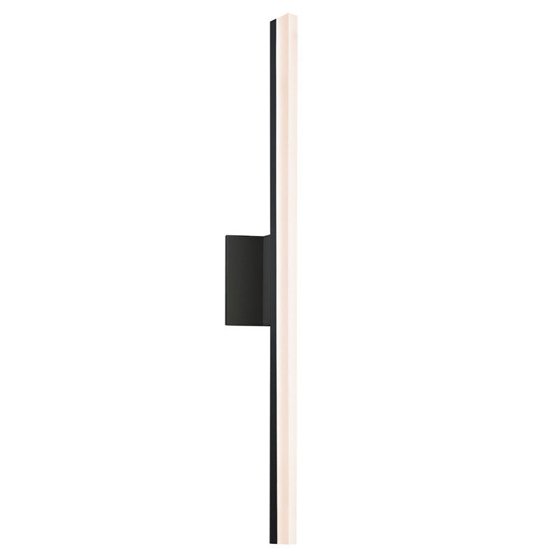 Stiletto 1 - Light LED Vanity Light, Yes, Satin Black