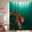 Deep Ocean Giant Octopus Marine Shower Curtain with 12 Hooks-777548381