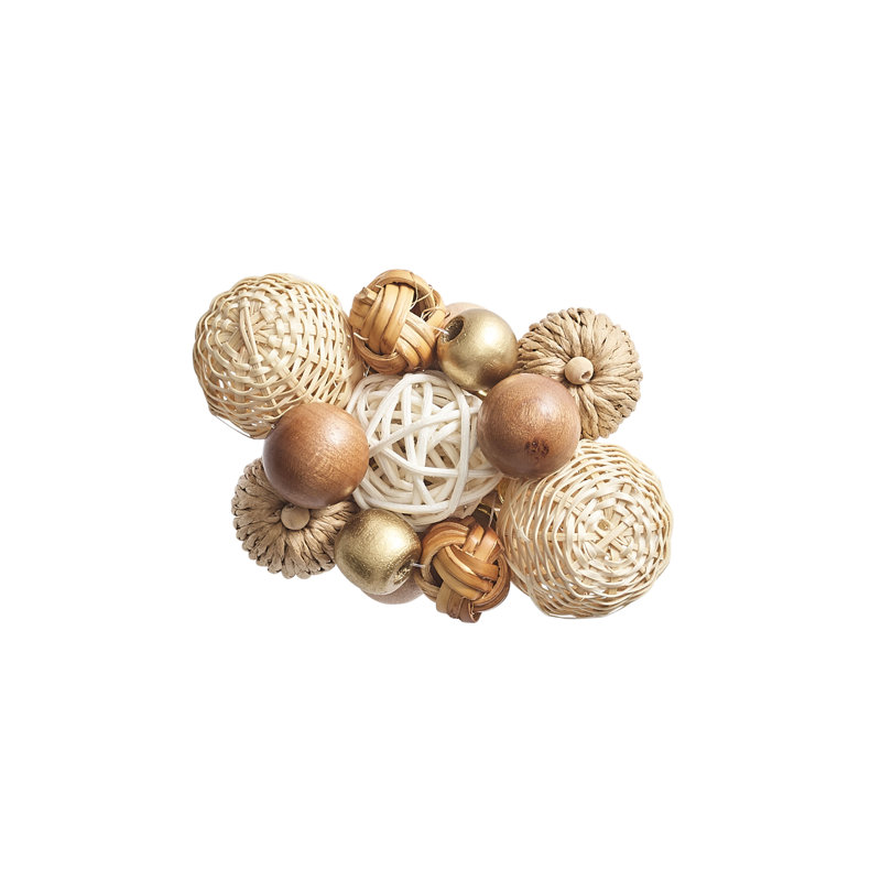 Java Napkin Ring, Natural/Brown