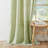 Semi Sheer Rod Pocket Curtain Panel with Tassel Fringe – Faux Linen Textured, Light Filtering, 1 Panel-509945924-509945927