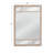 Cunha 47" Wood Rectangular Wall Mirror