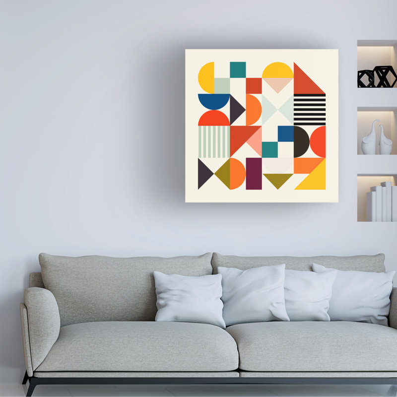 Art sur toile Ana Rut Bre Shapes, H 35 po x l 35 po
