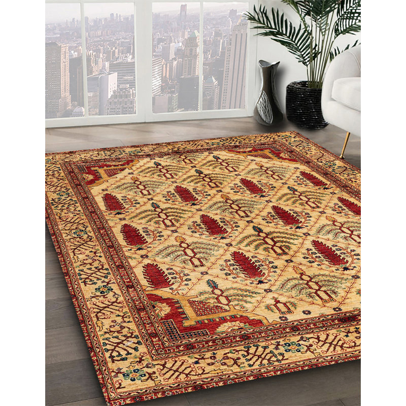 Tapis abstrait 4156, Carré 8 pi