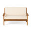 Causeuse et table basse Peyton