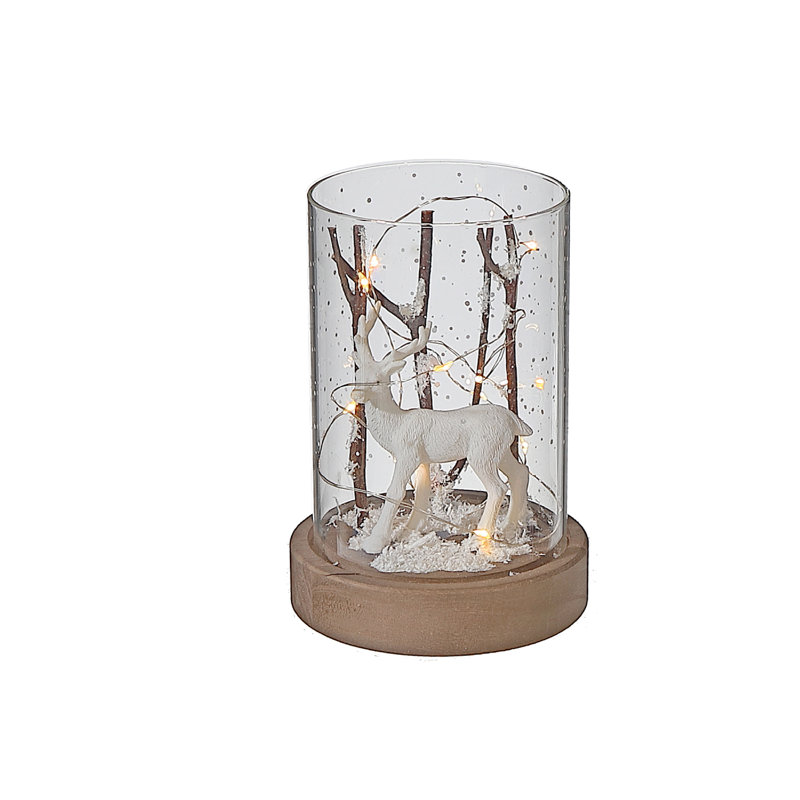 Décoration de Noël Ihcasadecor, H 6 po x l 4 po x P 4 po