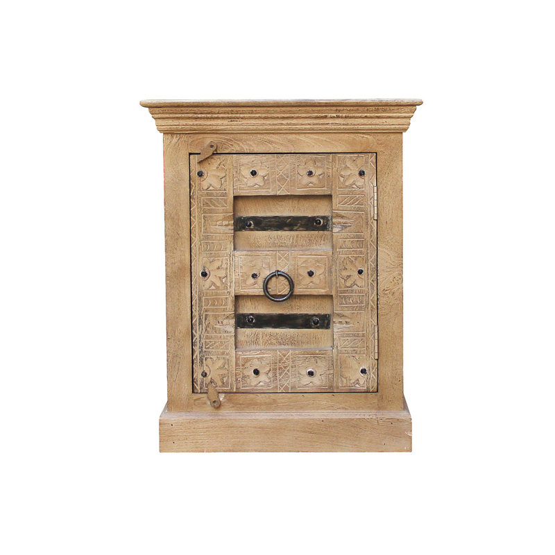 Mango bedside table