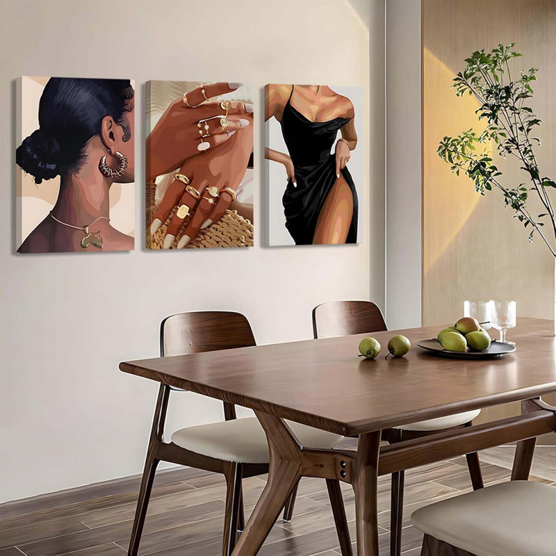 3 Piece Wrapped Canvas Print