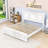 Wood Bed with Headboard-821112042-821112044