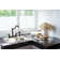 Oakmont Double Handle Kitchen Faucet with Side Spray