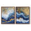 ABSTRACT Series CDX-Premium, reproduction encadrée - prête à être accrochée - aucun clou requis - aucun clou requis-600799222-600799179