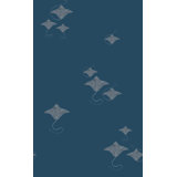 Bat Rays 33' L x 20.5" W  Wallpaper Roll