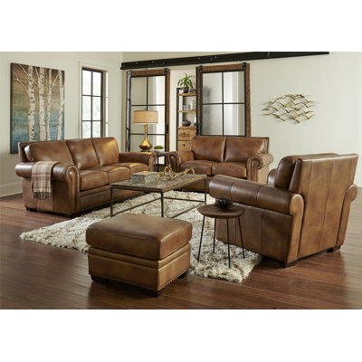 Toulouse Leather Standard Configurable Living Room Set