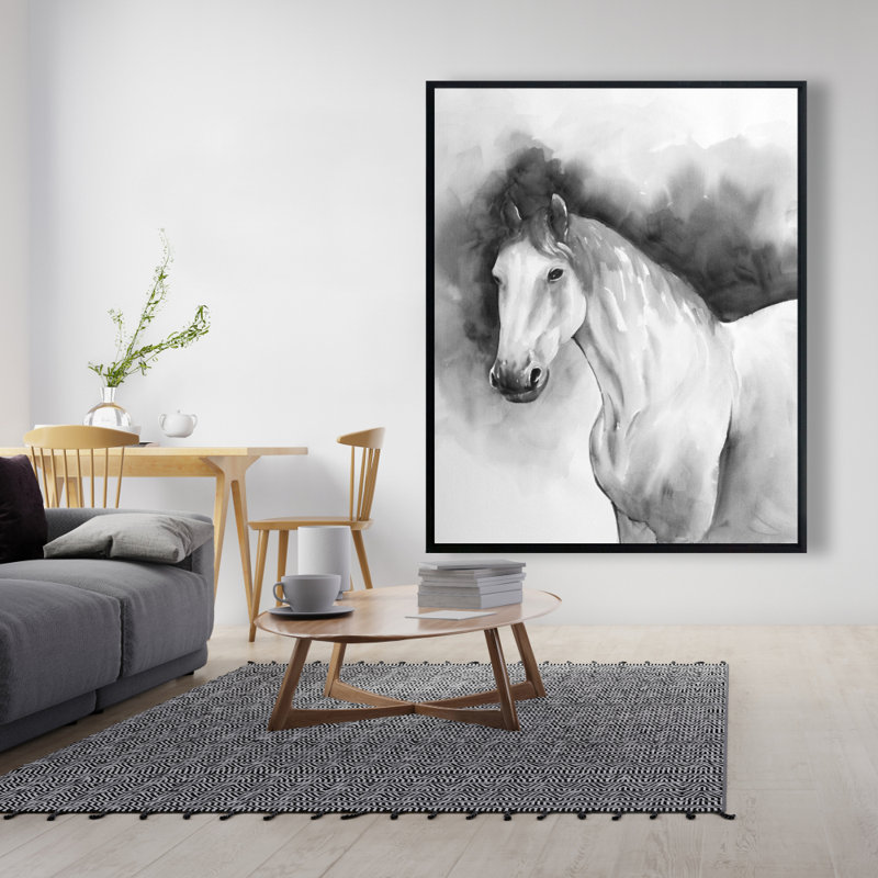 «Domino Horse» sur toile