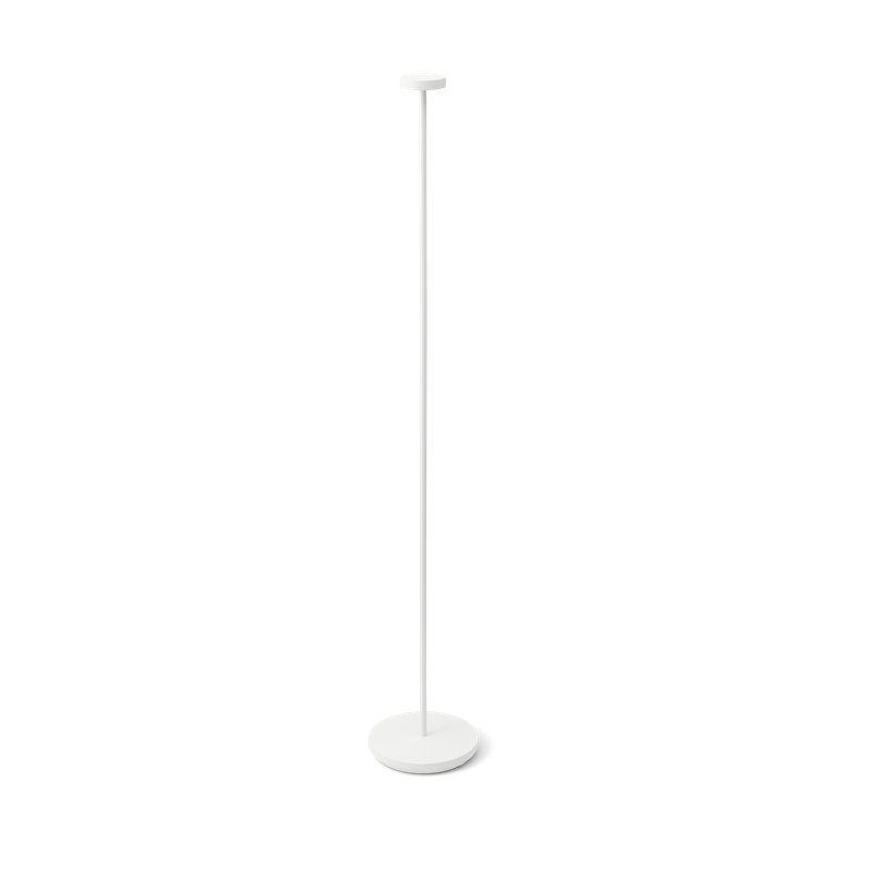 Moneta Medium Rechargeable Floor Lamp, Matte White