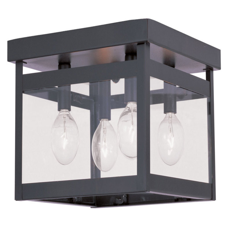 Bennard Glass Flush Mount